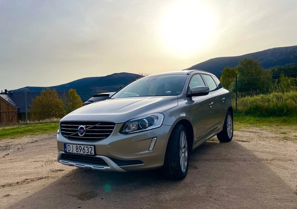 Volvo XC 60 cena 80000 przebieg: 204000, rok produkcji 2015 z Karpacz małe 92